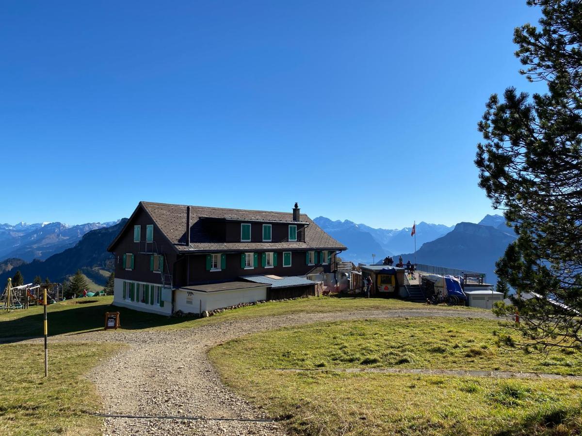 Rigi-Burggeist Alpine Guesthouse Gersau Exterior foto