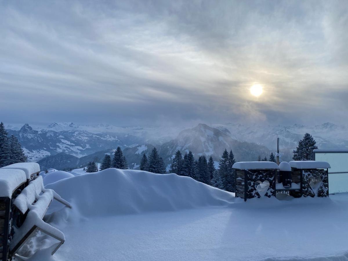 Rigi-Burggeist Alpine Guesthouse Gersau Exterior foto