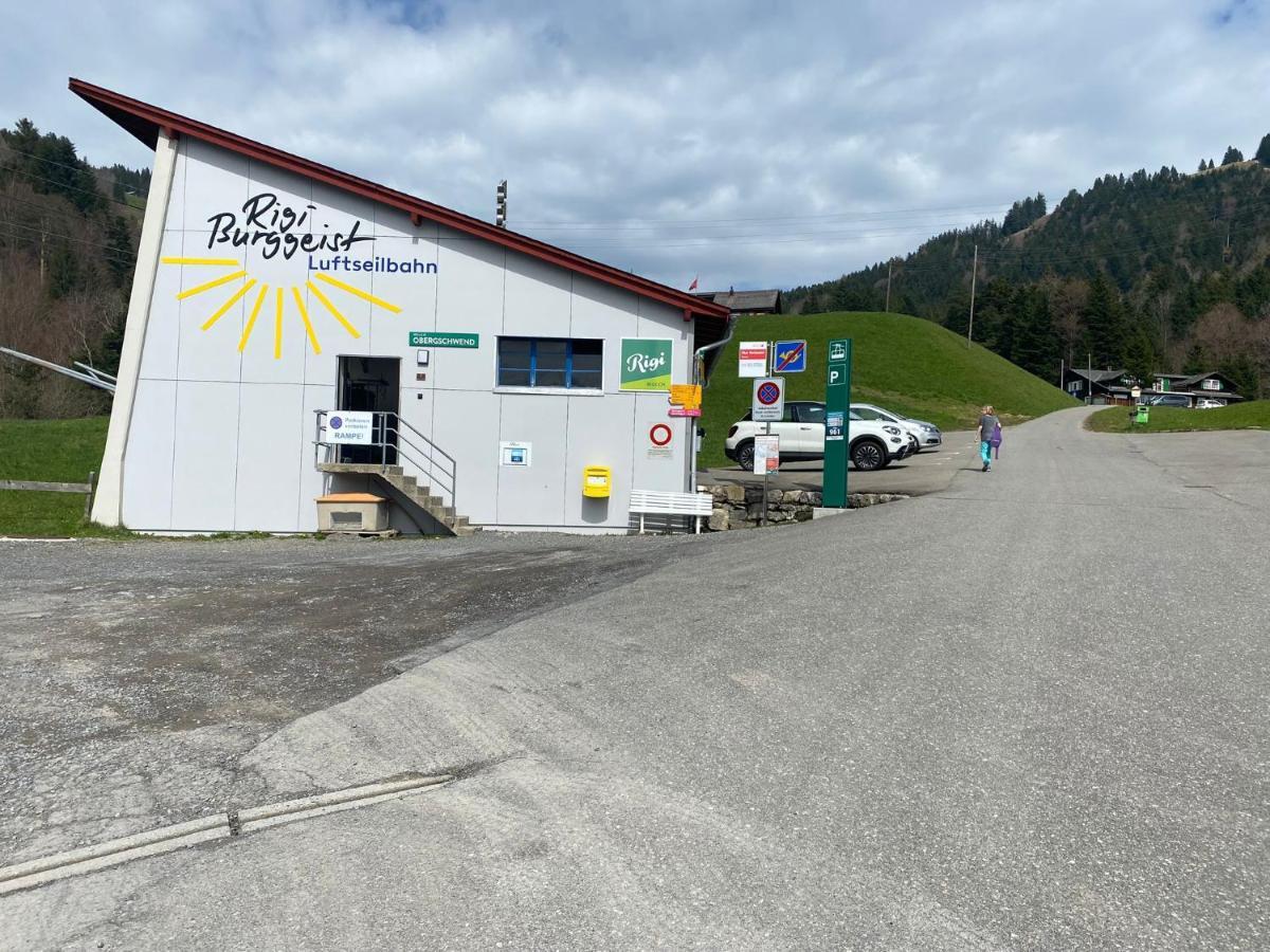 Rigi-Burggeist Alpine Guesthouse Gersau Exterior foto
