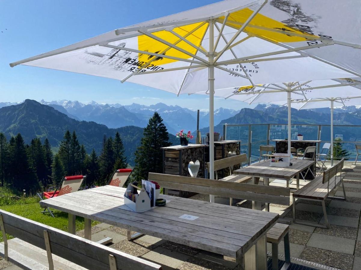 Rigi-Burggeist Alpine Guesthouse Gersau Exterior foto