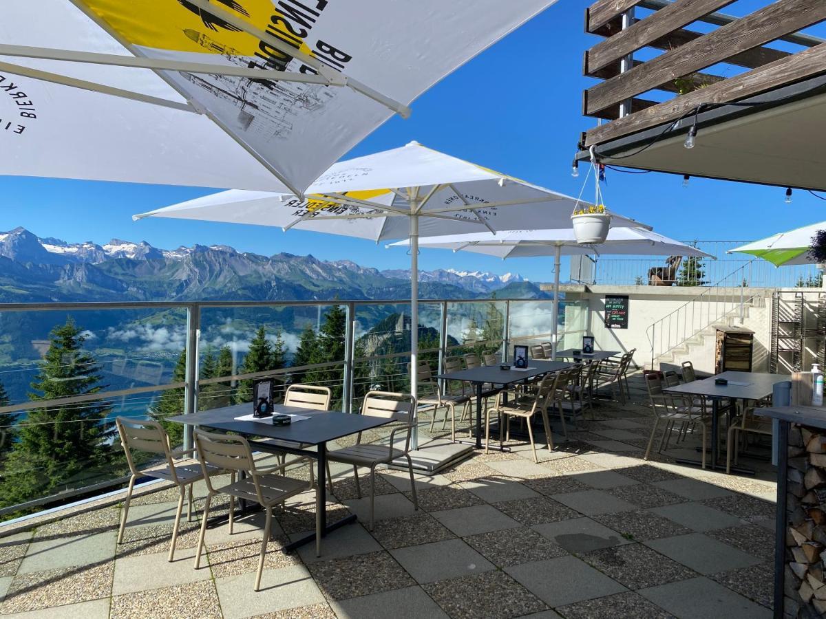 Rigi-Burggeist Alpine Guesthouse Gersau Exterior foto